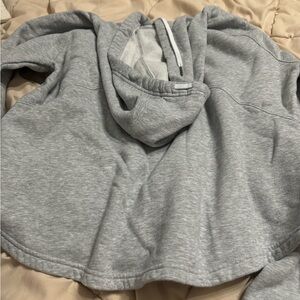 Gray hoodie